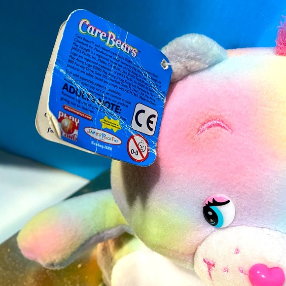 CARE BEARS VTG 2005 COLLECTORS EDITION SERIES 4 TRUE HEART w/ ATTACHED TAG 11” - Picture 6 of 14